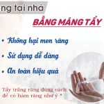 Tẩy trắng răng tại nhà